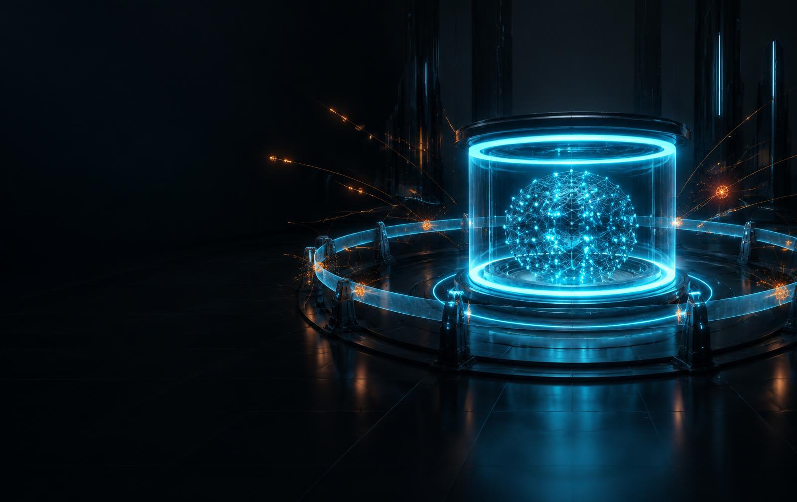 AI runtime contained inside a secure GuardBotAI enforcement perimeter